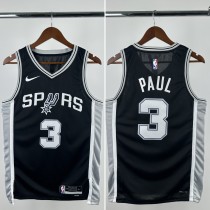 24-25 SA Spurs  Top Quality Hot Pressing NBA Jersey