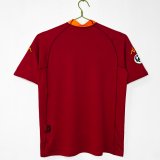 2001-2002 Roma Home Retro Soccer Jersey