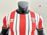 25-26 Sheffield United Home Player Version Soccer Jersey