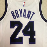 22-23 LAKERS BRYANT #24 White City Edition Top Quality Hot Pressing NBA Jersey