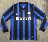 2010-2011 INT Home Long sleeves Retro Soccer Jersey