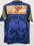 1998-1999 Club America Blue Retro Soccer Jersey