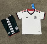 2026 Mexico Away Kids Soccer Jersey