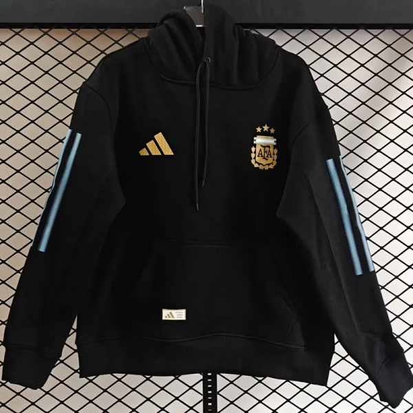25-26 Argentina Black Hoody 黑色(加绒)