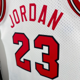 1984-85 BULLS JORDAN #23 White Retro Top Quality Hot Pressing NBA Jersey
