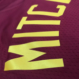 22-23 Cleveland Cavaliers MITCHELL #45 Red Top Quality Hot Pressing NBA Jersey
