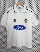 1996-1997 Valencia Home Retro Soccer Jersey