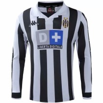 1999-2000 JUV Home Retro Long Sleeve Soccer Jersey