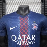 25-26 PSG Home Player Version Soccer Jersey*带星