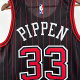 25-26 BULLS LAVINE #8 Black Top Quality Hot Pressing NBA Jersey (Trapeze Edition) 飞人版