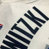 21-22 Dallas NOWITZKI #41 White 75th Anniversary Top Quality Hot Pressing NBA Jersey