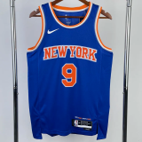 22-23 KNICKS BARRETT #9 Blue Top Quality Hot Pressing NBA Jersey