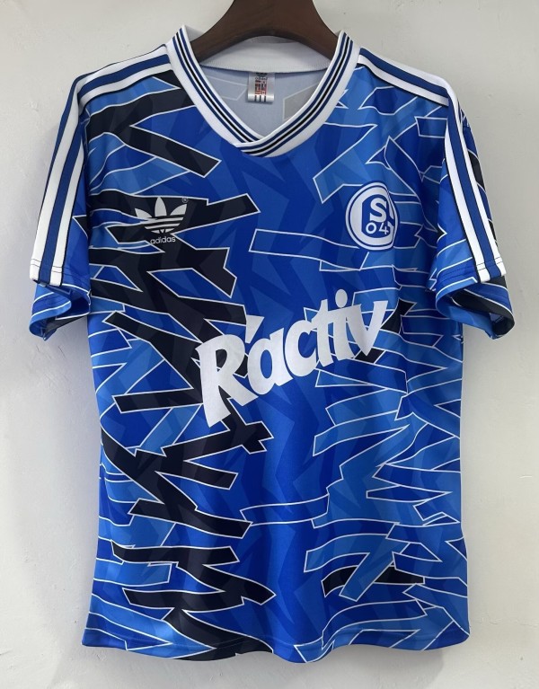 1992 Schalke 04 Away Retro Soccer Jersey