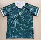 26-27 Brazil Green Special Edition Fans Soccer Jersey