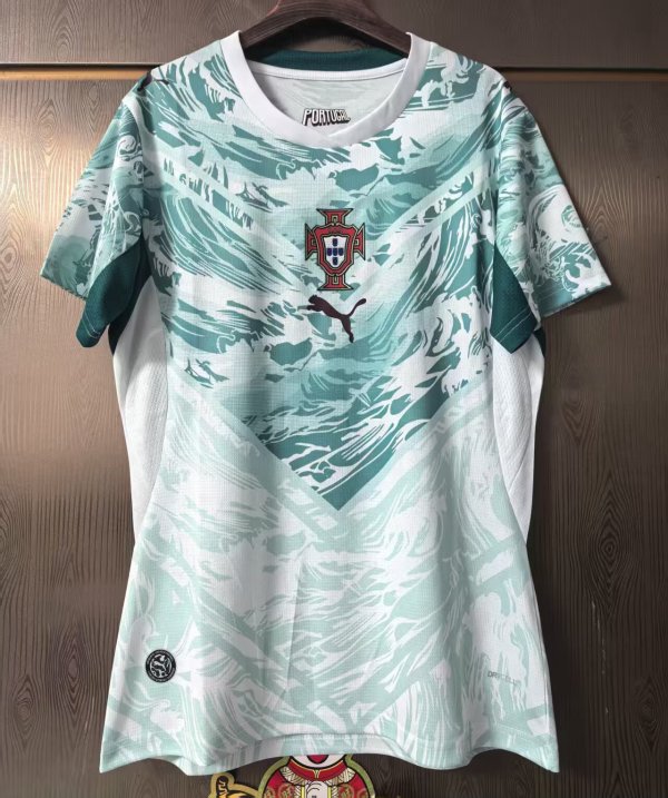 2026 Portugal Away Women Fans Soccer Jersey（女）