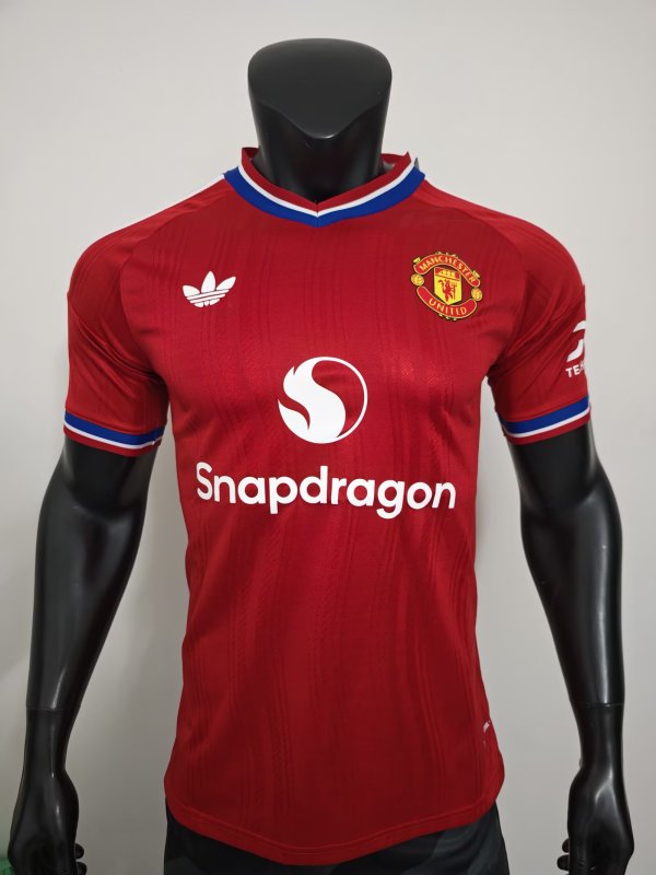26-27 Man Utd Red Special Edition Player Version Soccer Jersey