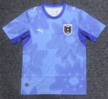 26-27 Austria Blue Fans Soccer Jersey