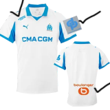 25-26 Marseille Home Fans Soccer Jersey