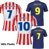 26-27 ATM Home Player Version Soccer Jersey
