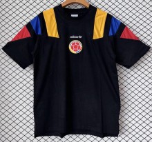 26-27 Colombia Black Cotton T-shirt