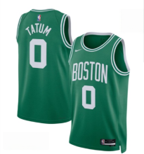 26-27 Jayson Tatum #0 Celtics Green Swingman Jersey