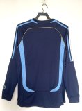 2006 Argentina Away Long sleeves Retro Soccer Jersey