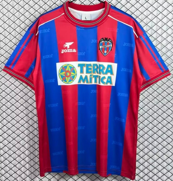 1999-2000 Levante UD Home Retro Soccer Jersey