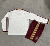 2026 World Cup Spain Away Long Sleeve Kids Soccer Jersey (长袖) (With 2 Star)*两颗星