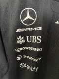 2026 F1 Benz New Pattern Short Sleeve Racing Suit