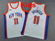2026  Knicks Top Quality Hot Pressing Kids NBA Jersey