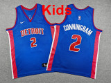 2026  Pistons Top Quality Hot Pressing Kids NBA Jersey