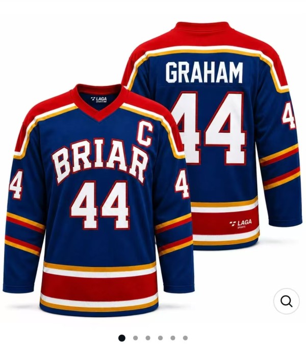 2026 NHL Briar University Garrett Graham Jersey