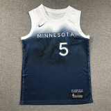2026  Timberwolves Top Quality Hot Pressing Kids NBA Jersey