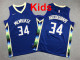 2026  Bucks Top Quality Hot Pressing Kids NBA Jersey