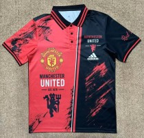 26-27 Man Utd Red Black Polo Short Sleeve 26-27 Man Utd Red Black Polo Short Sleeve