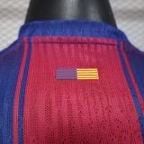 25-26 BAR Home Player Version Soccer Jersey