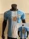 26-27 Argentina Messi Farewell Match Signature Version Player Version Soccer Jersey