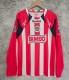 2010-2011 Chivas Home Long Sleeve Retro Soccer Jersey