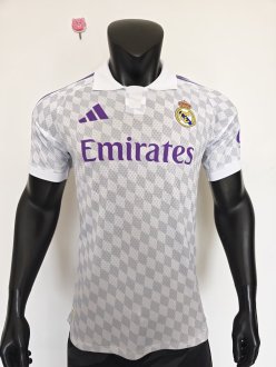 27-28 RMA Home Player Version Soccer Jersey