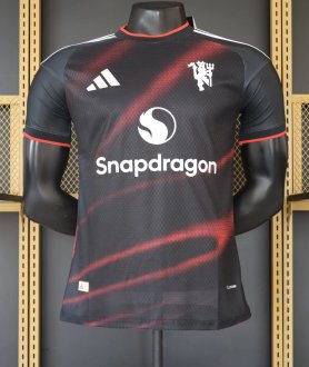 27-28 Man Utd Third Player Version Soccer Jersey