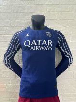 24-25 PSG Home Player Long Sleeve Soccer Jersey (长袖球员)