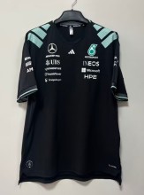 2026 Benz New Pattern Player Version Short Sleeve Racing Suit