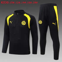 26-27 Napoli High Quality Kids Half Pull Tracksuit
