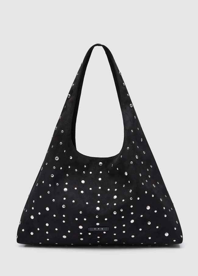MEDIUM STUDDED TOTE BAG