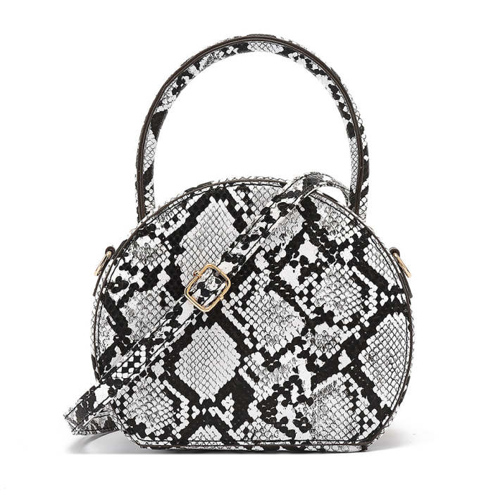 Snake Skin Print Crossbody 2050