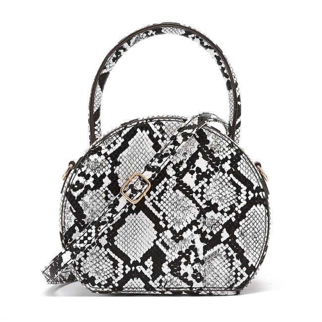 Snake Skin Print Crossbody 2050