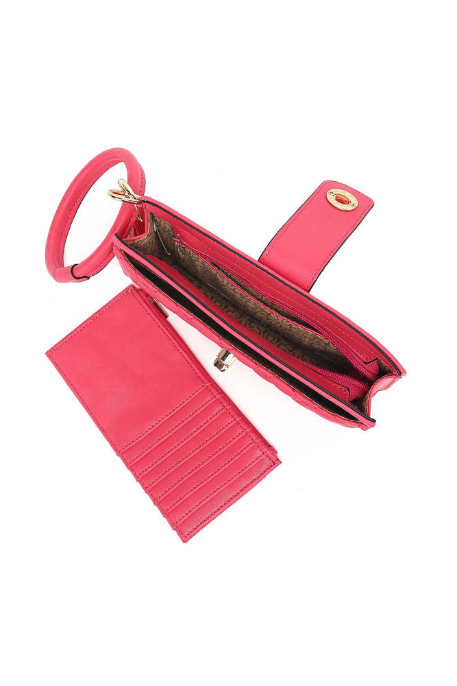 3 in 1 Bangle Set with Gusset Wallet 21609B