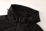 2025 AD Black Jacket Tracksuit