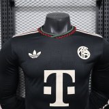 25-26 Bayern Third Long Sleeve Player Version Soccer Jersey (长袖球员) 1:1 Thai Quality