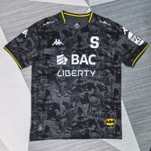 25-26 Deportivo Saprissa Black Fans Soccer Jersey(蝙蝠侠)